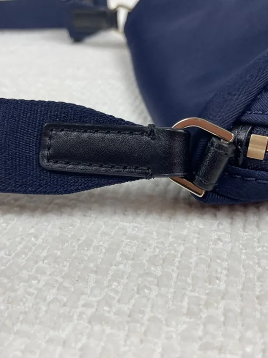 kate spade NY “Watson Lane-Betty” Rich Navy Nylon Belt Bag - Picture 13 of 13